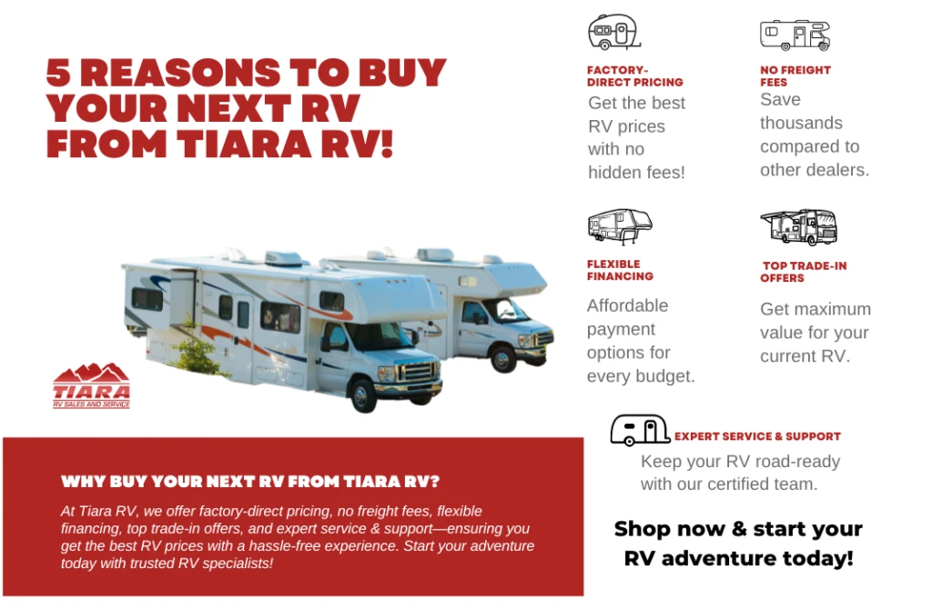 Tiara Rv 5 Reasons to Buy Your Next RV from Tiara RV