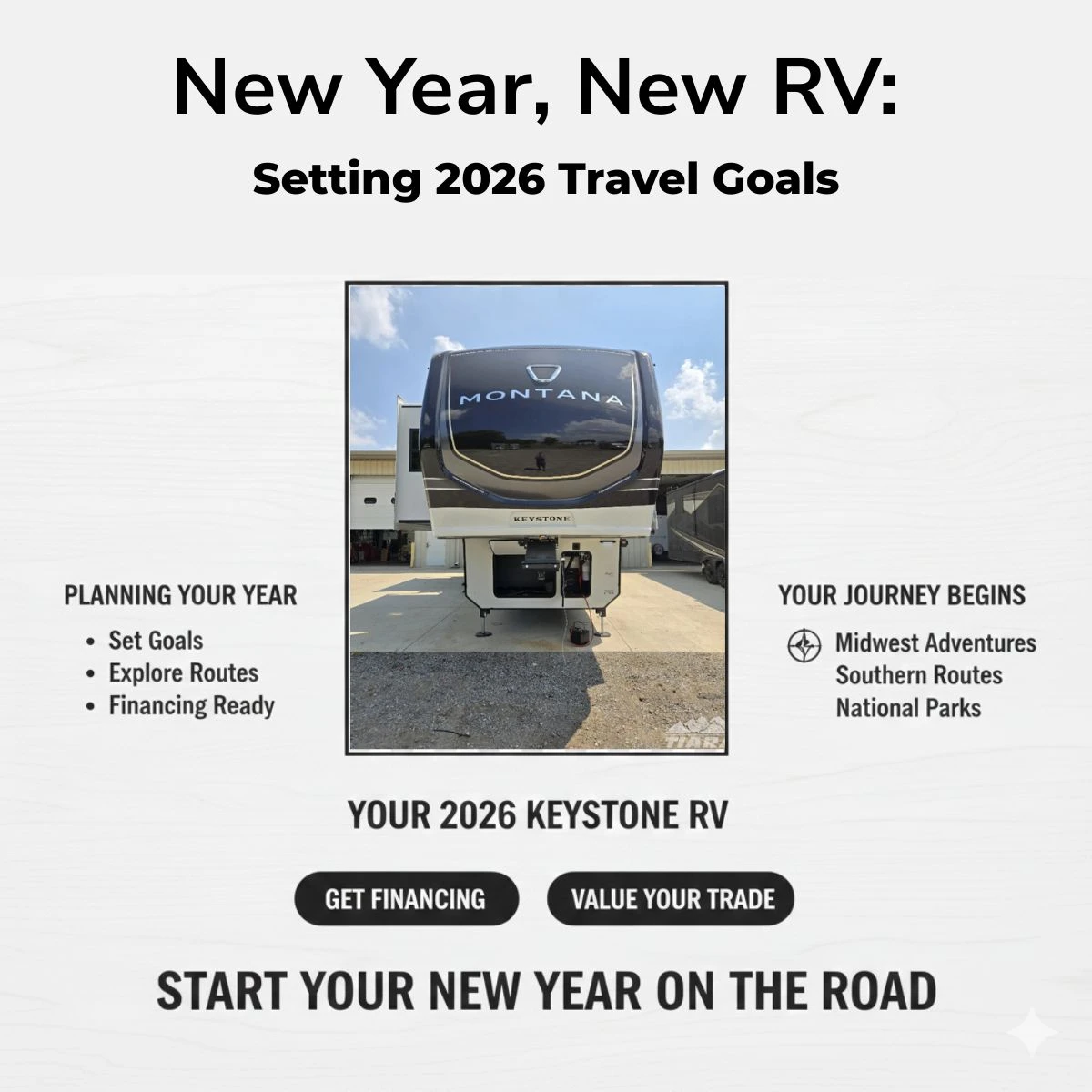 New Year, New RV: Setting 2026 Travel Goals | Keystone RV Dealer